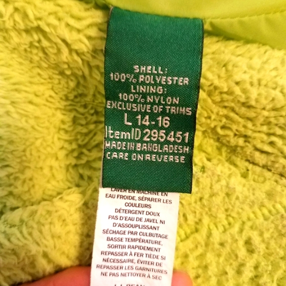 L.L BEAN 2-in-1 Coat & Jacket - Picture 7 of 12